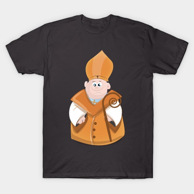 Religious Priest T-Shirt by nickemporium1